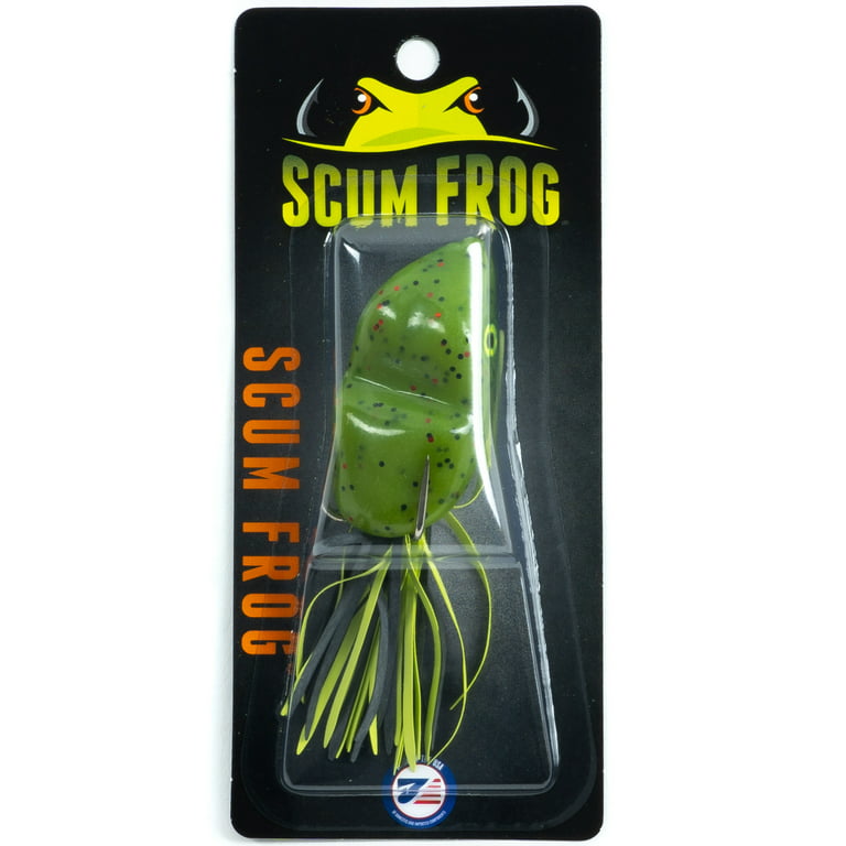 Scum Frog Watermelon Red 5/16 oz Top Water Hollow Body Fishing