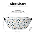 thumbnail image 3 of Naloa Turtles And Corals Print Running Belts for Men Women,Running Fanny Pack with 2-Zipper Pockets,Waterproof Waist Pack for Travel Hiking Running Outdoor Sports, 3 of 8