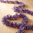 thumbnail image 5 of Independence Day Colorful Star Ribbon Red White Blue Plastic 5-Point Stars Party Decoration for Wreaths, Gift Wrapping, Venue Decor, 1 Ribbon, 5 of 5