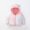 Pink, variant on Abtuhar Toddler Kids Boys Girls Fall Winter Hooded Casual Outerwear and Jackets Printed Ear‑shape Detail Padded Warm Coat