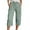 Capris A_Mint Green, variant on Ediodpoh Women Fashion Straight Leg Casual Cropped High Waist Sports Loose Womens Pants with Elastic Waist and Pockets Capris A_Black L