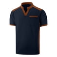 thumbnail image 4 of Awdenio Mens Tshirts Short Sleeve Casual Fashion Tee Shirts Color Block Slim Fit Golf Shirt with Pocket, 4 of 9