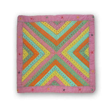 Patch Magic Princess Delight Cotton Throw Pillow