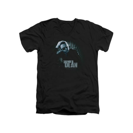 James Dean Icon Movie Actor Sunglasses At Night Adult V-Neck T-Shirt Tee