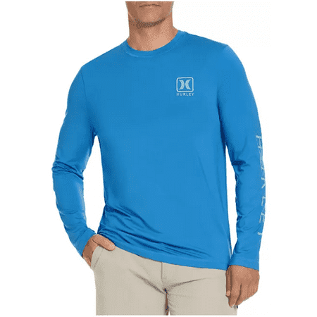 Hurley Long Sleeve UV Tee Seaview Large