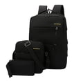 thumbnail image 2 of Travel Laptop Backpack, Large Business Carry Backpack with Crossbody and Coin Purse, Durable College Bag Three Piece Set, 2 of 9
