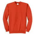 thumbnail image 5 of Yellow Rooster Men's Core Fleece Classic Crewneck Sweatshirt Orange L, 5 of 6