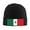 Black, variant on Mexican Flag Beanie Hat Knit Hat Skull Cap for Men Women Winter Hat Gray