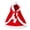 S, variant on Happy Date Christmas Cat Dog Costume Pet Cape, Cat Cloak with Xmas Hat, Soft and Thick Red Velvet Apparel for Cats and Puppy