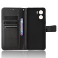 thumbnail image 4 of Funda con tapa tipo billetera para Honor 90 Lite 5G /X50i 5G, cuero PU, textura de diamante, soporte a prueba de golpes, 4 of 5
