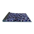 thumbnail image 2 of Ahgly Company Indoor Rectangle Abstract Blue Modern Area Rugs, 2' x 4', 2 of 4