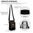 thumbnail image 6 of HELLHERO Frog Flower Leakproof Crossbody Bags for Adult, Outdoor Holiday Travel, 6 of 7