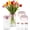 Pink-2pcs, variant on Silicone Flower Frog, Flexible, for Vases