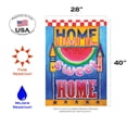 thumbnail image 2 of Toland Home Garden Sweet Home 4th of July summer Flag Double Sided 28x40 Inch, 2 of 5