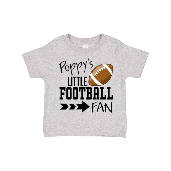 Inktastic Poppy's Little Football Fan Boys or Girls Toddler T-Shirt