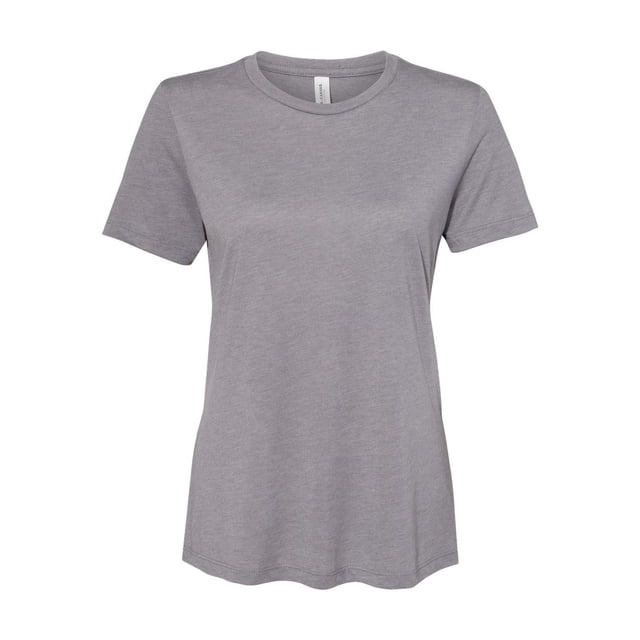 Bella + Canvas T-Shirt en Jersey Décontracté à Manches Courtes pour Femmes