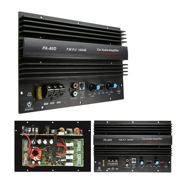 12V 1000W Amplifier Board Mono Car Power Amplifier Powerful Bass Subwoofers Amp For Car Modification ,Bluetooth Connectivity