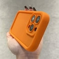thumbnail image 1 of Candy Color Soft Silicone Phone Case For iPhone 15 11 12 13 14 Pro Max Fashion Dopamine Lens Protection Shockproof Bumper Cover S6 For iPhone 14Pro, 1 of 6