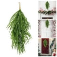 thumbnail image 2 of Wreath Realistic Greenery Vine Door Holiday Front Door Hanging Ornament Advent And Wreath Set Valentines Day Outdoor Wreaths for Front Door Primitive Wreaths Welcome Door Wreath Plug in Wreath 20", 2 of 8