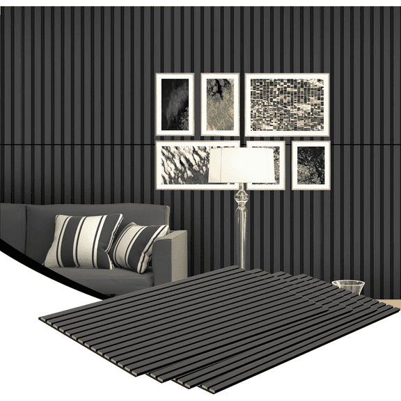 INTIGE Soundproof Wall Panels, 48''x 24.5'' inch, Acoustic Wall Panels for Decoration, 3 Pcs