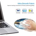 thumbnail image 4 of SURJDE Blue Cracked Marble Mouse Pad, Non-Slip Rubber Base Marble Mousepad for Computer, Gold Beautiful Round Mouse Pads for Laptop & Desktop, 7.9 x 7.9 Inch, 4 of 6