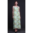 thumbnail image 3 of Bimba Rayon Bird Ladies Printed Backless Spaghetti Strap Long Maxi Evening Party Dress-Large, 3 of 5