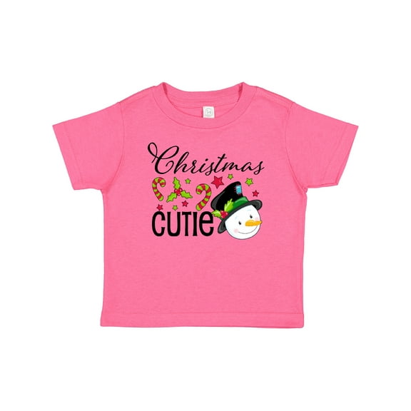 Inktastic Christmas Cutie Snowman Boys or Girls Baby T-Shirt