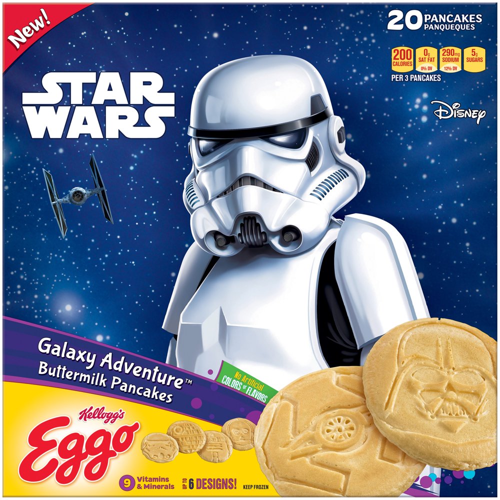 Kellogg's Eggo Pancakes Galaxy Adventure Buttermilk 24.7oz Walmart