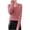 *Pink, variant on ClodeEU Women's Lightweight V Neck Long Sleeve Knit Top ,Casual Comfort Pullover Blouse ,Women's Plus M
