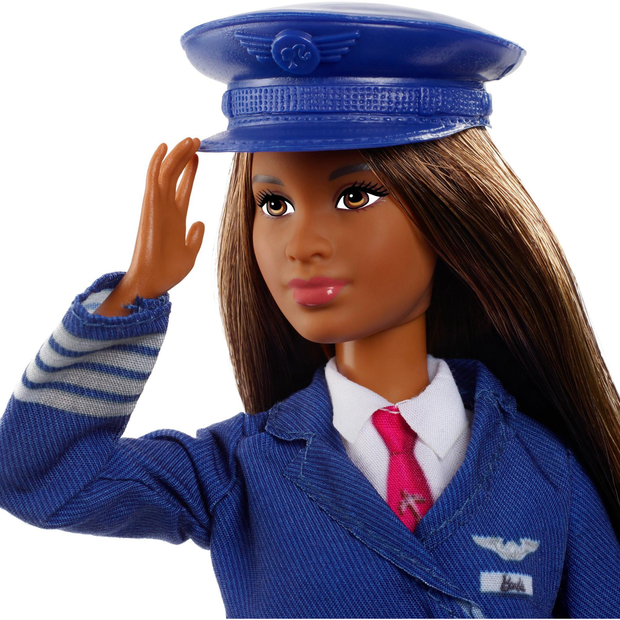 New Barbie Careers Barbie 60th Anniversary Careers Pilot Doll