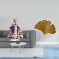 thumbnail image 2 of Escultura de la escena de la Natividad,Adorno acrílico 2D de pie,Esculturas de pared de hojas,Esculturas de pared de hierro forjado con forma de hojas de ginkgo,Escultura decorativa colgante, 2 of 8