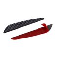 thumbnail image 3 of Door Edge Guards Anti-rub Protector Trim Carbon Fiber Texture Car Door Corner, 3 of 5