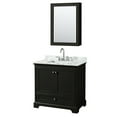 thumbnail image 6 of Wyndham Collection Wcs202036scmunsmed Deborah 36" Free Standing Single Vanity Set - White, 6 of 7