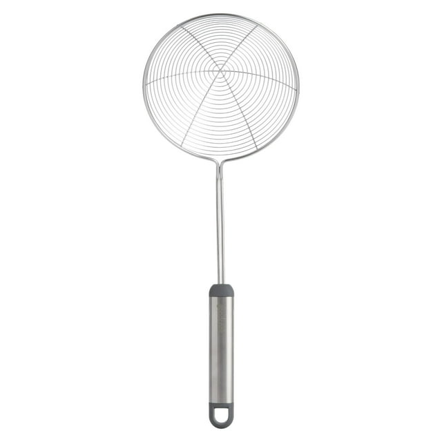 WHEANG Stainless Strainer For Cooking And Frying Kitchen Utensils Wire Strainer Pasta Strainer Spoon