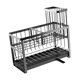 thumbnail image 5 of Soporte de esponja Soporte de fregadero de la cocina Rack dispensador de jabón a prueba de óxido con soporte de cepillo para trapos de restaurantes, 5 of 7