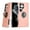 Rose Gold, variant on Samsung Galaxy S23 Ultra Phone Case, 100% Fit Shock Resistant Kickstand Ring for Samsung Galaxy S23 Ultra Phone Case Purple