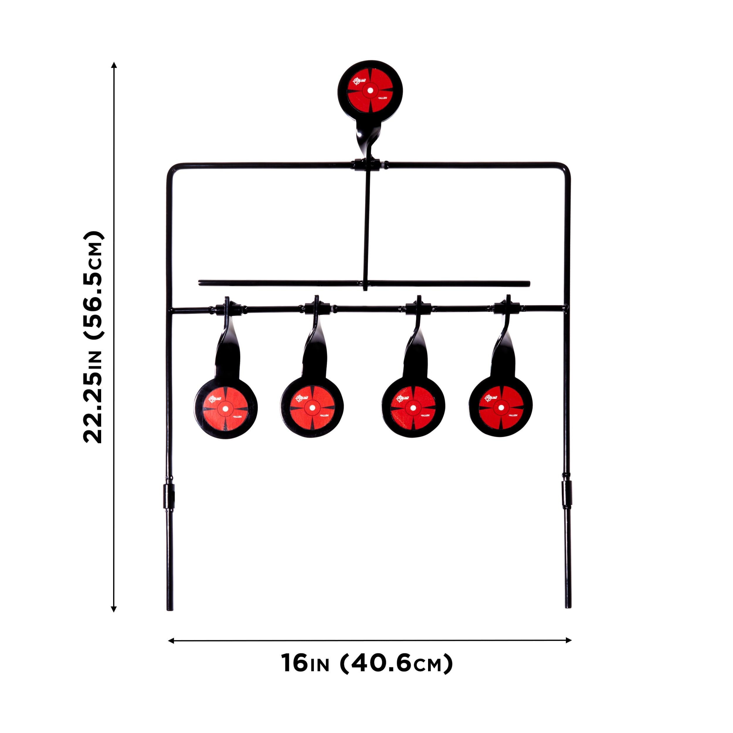 Ez Aim Deflector Spinner Target System, 16"W X 22.25"H, Multi