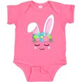 thumbnail image 3 of Inktastic Floral Easter Bunny Face Boys or Girls Baby Bodysuit, 3 of 5