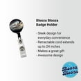 thumbnail image 2 of WWII Heavy Cruiser Retractable Reel ID Badge Key Card Name Tag Holder with Clip, 2 of 7