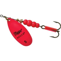 Mepps Aglia Plain Treble Fishing Lure, Hot Pink 1/2 Oz - B5 HP