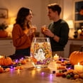 thumbnail image 6 of 2D Halloween Glass Cups, Cute Coffee Glass Cups, Glassware Drinking Glasses, Stemless Drinking Glass with Spooky Designs, Clear Cups for Cocktails, Juices & Iced Coffee (F), 6 of 9