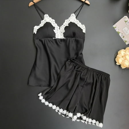 

Hanas Fashion Lingerie Women Sexy Lace Lingerie Nightwear Underwear Robe Babydoll Set Sleepwear Honeymoon