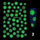 thumbnail image 1 of 1 Uds. Pegatinas adhesivas luminosas para fiesta de Navidad y Halloween, herramienta de manicura con purpurina brillante Diy, Kaili Sencillez, 1 of 5