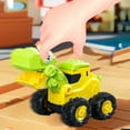 thumbnail image 6 of ToyKingdee Construction Truck Toys for Toddlers: Dinosaur Push and Go Cars Sandbox Excavator Toy Trucks Vehicles Bulldozer Road Roller Toy Birthday Gifts, 6 of 7