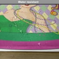 thumbnail image 6 of Ambesonne Mardi Gras Place Mats Set of 4, Harlequin Lady Frame, Standard Size, Purple Yellow Green, 6 of 6