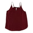 thumbnail image 2 of Kensie Womens Strapless Tank Top, Red, Large, 2 of 2