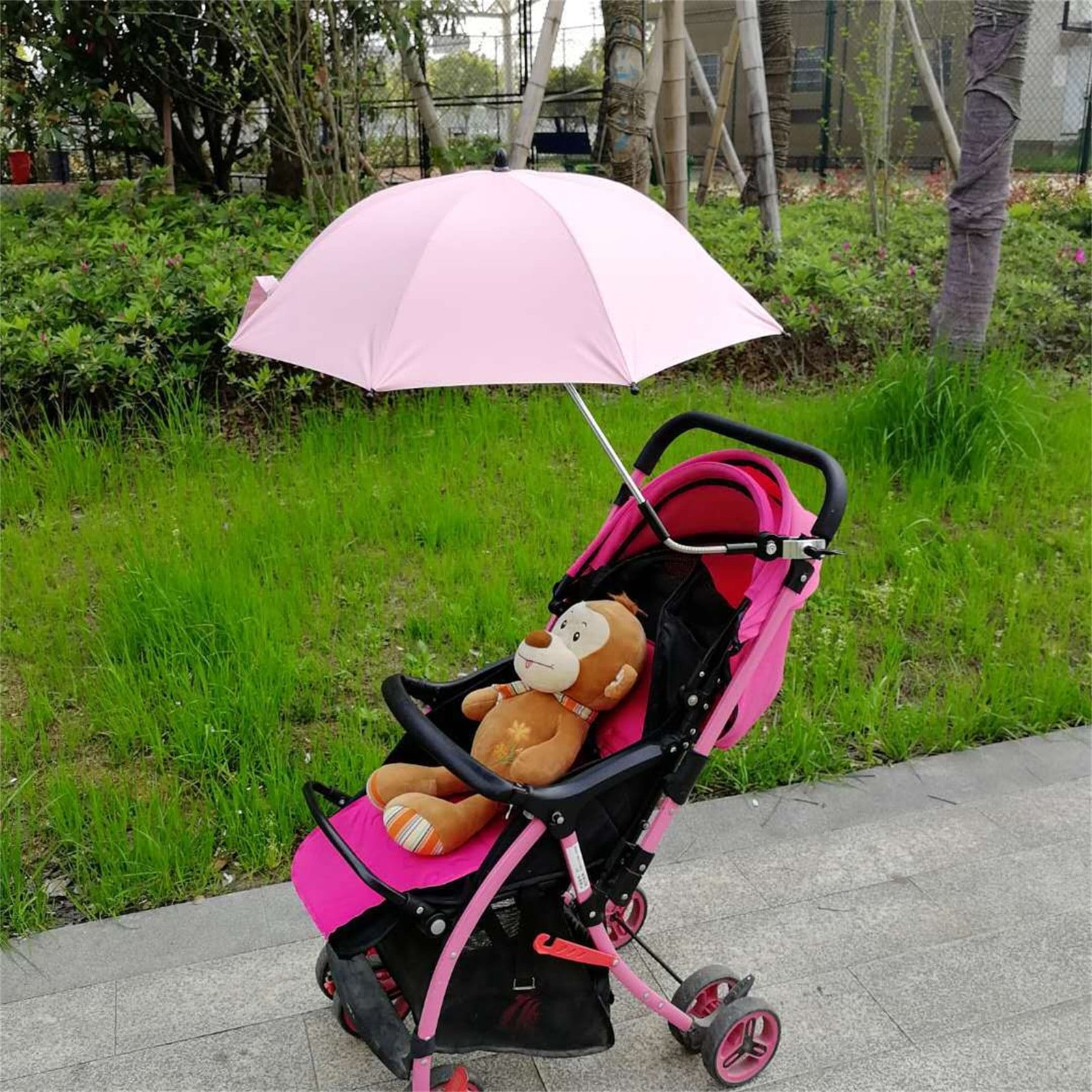 natuurlijk Champagne Sandalen Outdoor Umbrella For Sun Cover Baby Stroller Parasol Rain Rays Baby Care -  Walmart.com