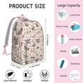 thumbnail image 5 of Funny Cat Print Backpack for College Students, Waterproof and Spacious Pet Lover’s Laptop Bag with Cute Paw Details, 5 of 5