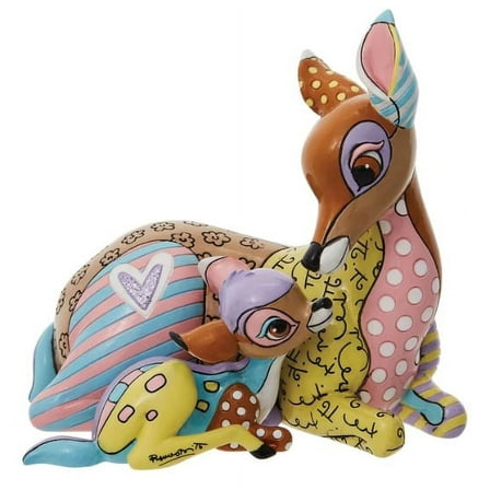 Disney Britto Bambi and Mother Figurine #6011318