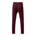 thumbnail image 4 of Zszcpp Wide Leg Pants Men'S Double Fold Line Solid Color Material Leisure Suitpants Button Lounge Trousers Casual Trouser, 4 of 8